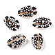 Flower Printed Cowrie Shell Beads(SSHEL-ZX006-08B)-1