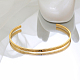Classic Stainless Steel Open Cuff Bangle Bracelet for Women(YS9070-1)-1