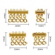 Tube Brass Magnetic Slide Lock Clasps(AJEW-SZ0001-08G)-2