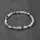 Fluorite naturelle bracelets de perles extensibles(BJEW-A117-A-38)-2