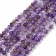 Natural Amethyst Beads Strands(X-G-L581A-001)-1