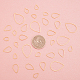 Brass Linking Rings(KK-SC0001-23G)-4