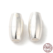 925 Sterling Silver Beads, Rice, 925 Sterling Silver, 6x3mm, Hole: 1mm(STER-A010-147-6x3mm)