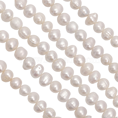1 Strand Natural Cultured Freshwater Pearl Beads Strands(PEAR-CA0001-15B)-3