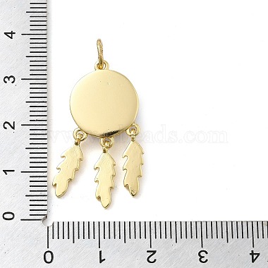 vrais pendentifs en laiton plaqué or 18 k(KK-A198-02G-02)-3