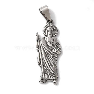 Stainless Steel Color Human 304 Stainless Steel Pendants