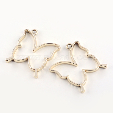 Golden Butterfly Alloy Pendants