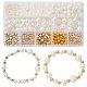 10Style Imitated Pearl Acrylic Beads and CCB Plastic Beads(DIY-YW0007-51)-2