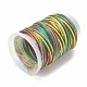 5 Rolls 12-Ply Segment Dyed Polyester Cords(WCOR-P001-01B-013)-2