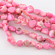Dyed Natural Freshwater Shell Nuggets Bead Strands(X-SHEL-Q004-04)-1