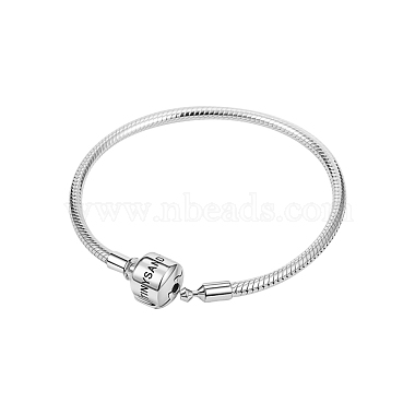 TINYSAND Rhodium Plated 925 Sterling Silver Bracelet Making(TS-B-067-22)-3