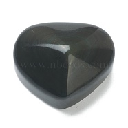 Natural Gemstone Display Decorations, Pocket Crystal Healing, Palm Worry Stone, Heart, 43~53x50~56x29mm(G-P450-02C-02)
