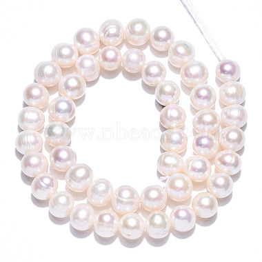 Natural Cultured Freshwater Pearl Beads Strands(PEAR-N013-08C)-2