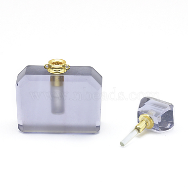 Synthetic Quartz Openable Perfume Bottle Pendants(G-E556-08B)-3