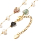 Natural Moss Agate & Pearl Beaded Necklace(NJEW-JN03894-01)-4