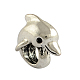 Alliage dauphins de style tibétain perles européennes(X-TIBEB-7982-AS-RS)-2