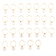 Flat Round with Letter Alloy Enamel Wine Glass Charms(AJEW-PH01515)-6