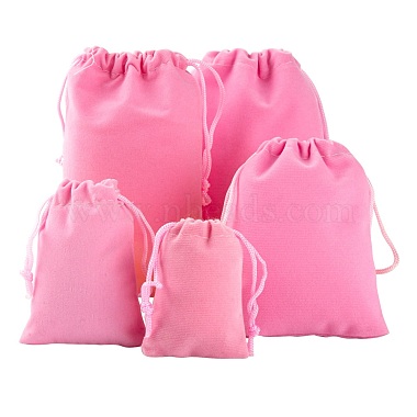 Pink Velvet Bags