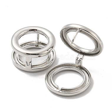 Brass Hoop Earrings(EJEW-E295-29P)-2