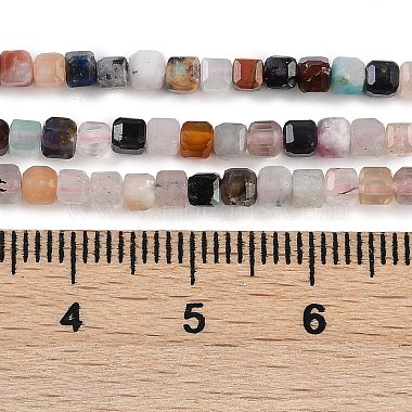 Natural Mixed Gemstone Beads Strands(G-K312-01A-01)-2