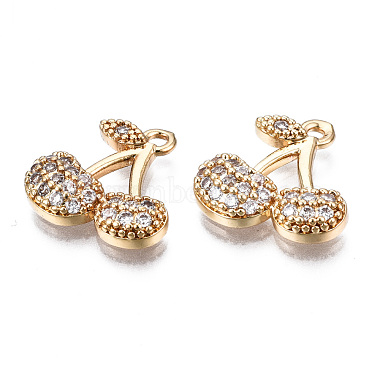 Brass Micro Pave Clear Cubic Zirconia Charms(KK-S359-098-RS)-3