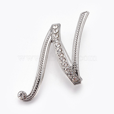 Alloy+Rhinestone Brooch