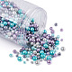 cheriswelry 12 нити 12 стили выпечки окрашенные перламутровые стеклянные жемчужные круглые нити из бисера(HY-CW0001-03A)-4