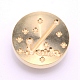 Brass Wax Sealing Stamp Head(AJEW-TAC0026-01LG-01)-1