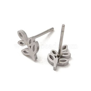 304 Stainless Steel Stud Earrings(X-EJEW-P244-07P)-2