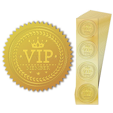 Self Adhesive Gold Foil Embossed Stickers(DIY-WH0211-372)-8