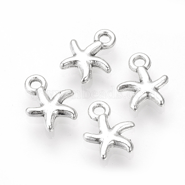 Antique Silver Starfish Alloy Charms