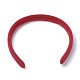 Hair Accessories Plain Plastic Hair Band Findings(OHAR-S195-04B)-1