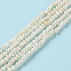 Brins de perles de keshi naturelles(PEAR-E018-64)-2