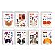 48 Sheets 8 Styles Paper Make a Face Stickers(DIY-WH0467-002)-1