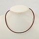 Cowhide Leather Necklace Making(AJEW-JW00001-05)-2