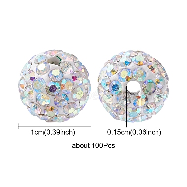 Pave Disco Ball Beads(RB-YW0001-10A)-4