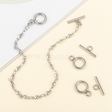 304 Stainless Steel Toggle Clasps(STAS-F114-04P-B)-5