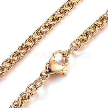 304 Stainless Steel Necklaces(NJEW-E080-08G)-2