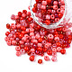 Opaque & Transparent Inside Colours Glass Seed Beads(SEED-F004-4mm-05)-4