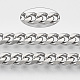 201 Stainless Steel Cuban Link Chains(STAS-R100-23)-1