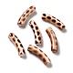Cuentas acrílicas opacas con estampado de leopardo pintadas con aerosol(OACR-L013-036)-3