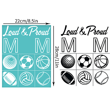 Mother's Day Self-Adhesive Silk Screen Printing Stencil(DIY-WH0338-320)-2