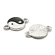 Alloy Enamel Flat Round Connector Charms(PALLOY-K012-13P)-2