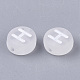 Transparent Frosted Acrylic Beads(X-FACR-T002-001)-2