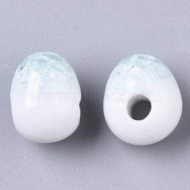 Perles en porcelaine manuelles(PORC-S498-21A)-6