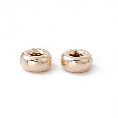 Yellow Gold Filled Beads Spacers(X-KK-G159-3x1.5mm-1)-2