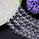 Faceted Round Imitation Austrian Crystal Bead Strands(G-M182-10mm-01A)-1