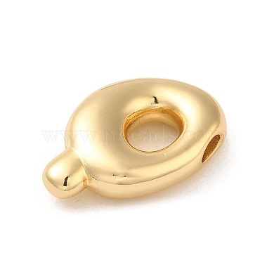 Real 18K Gold Plated Letter Q Brass Pendants