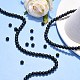 Synthetic Black Stone Beads Strands(G-G508-6MM)-5