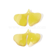 Plastic Heat Shrink Film Pendants, Butterfly, Gold, 20x31.5x3mm, Hole: 1mm(FIND-E028-01D)